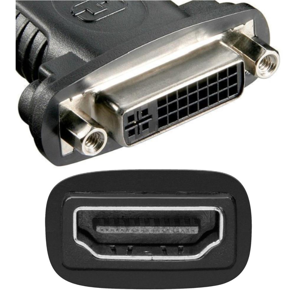 Dvi-i naar hdmi verloopstekker