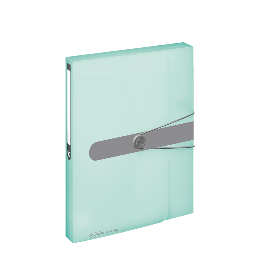 Herlitz documentbox a4 4cm pastel mint