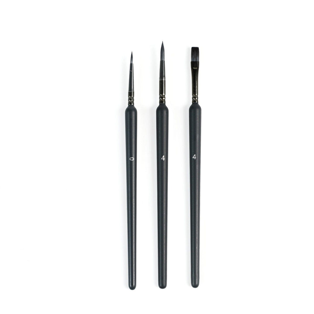 Loklik • acryl verfkwasten set 3st.