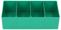 Hikoki accessoires opbergbox groen | met 3 vakverdelers | 402542 402542