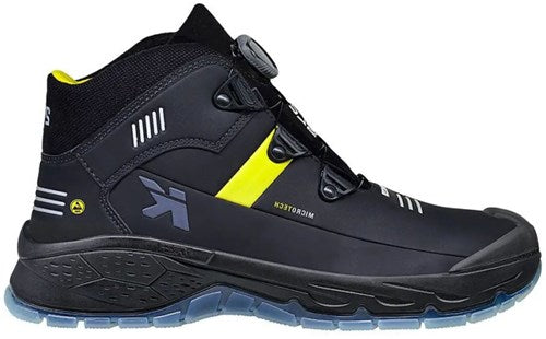 Hks werkschoenen hks werkschoen rs 275 s3 boa | zwart geel | maat 43 - 00.162.115.43