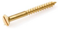 Homefix houtschroef messing blank pk zs 3.0x25 | 20 stuks - 6701.20.00070