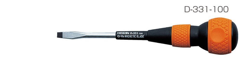 Hozan d-331-100 Schlitzschraubendreher 6,0 x 1,0 mm, l = 100 mm