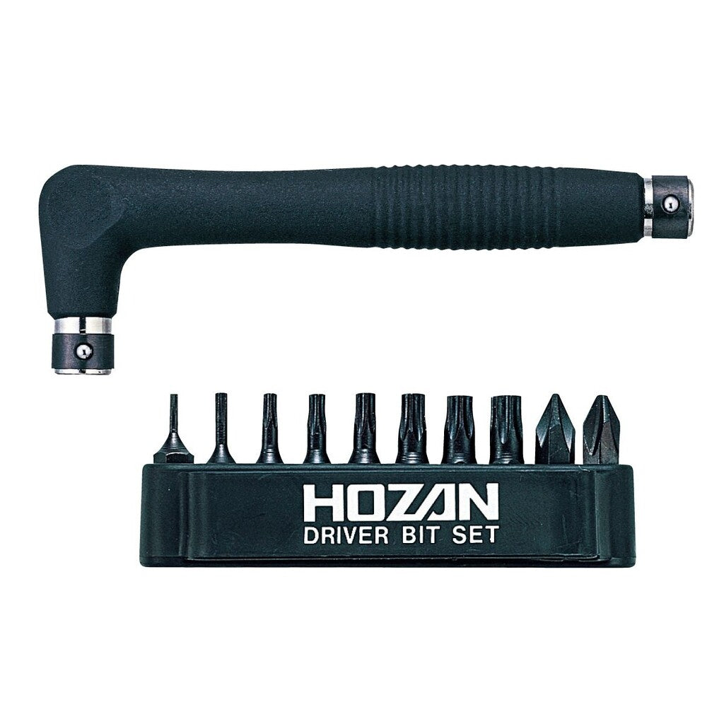 Hozan W-81 8-teiliges Bit-Set für Schraubendreher