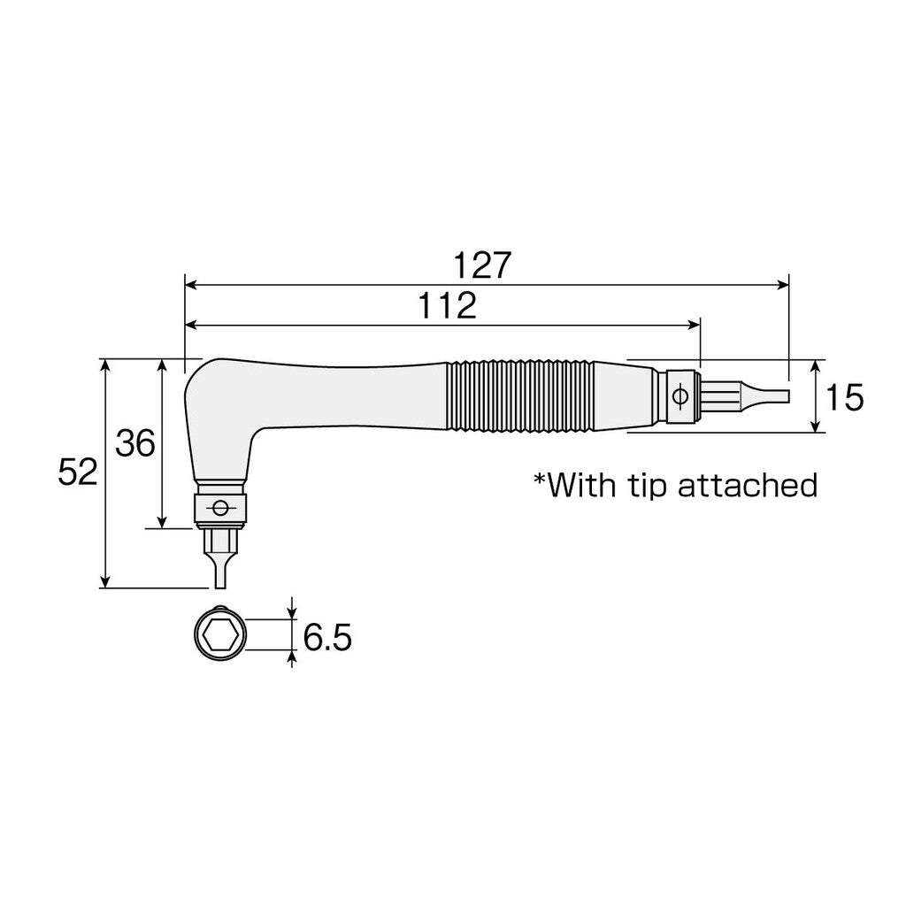 Hozan W-81 8-teiliges Bit-Set für Schraubendreher