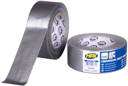 Hpx duct tape 1900 | zilver | 48mm x 50m - dc5050