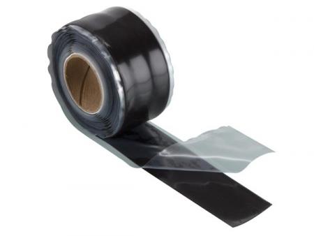 Hpx producten stretchfuse reparatietape silicone zwart 25mm x 3m