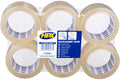 Hpx verpakkingstape flatpack | 6 rollen | transparant | 50mm x 66m - vt5066p - vt5066p