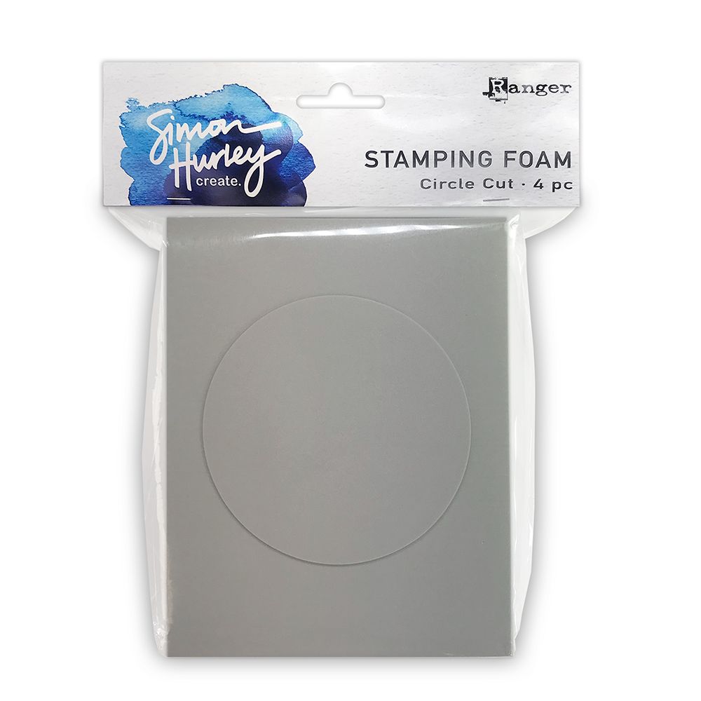 Ranger ink ranger • simon hurley create. stamping foam shapes circle cut 4pieces
