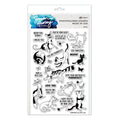 Ranger ink ranger • simon hurley create. clear stamp set purrfect cats