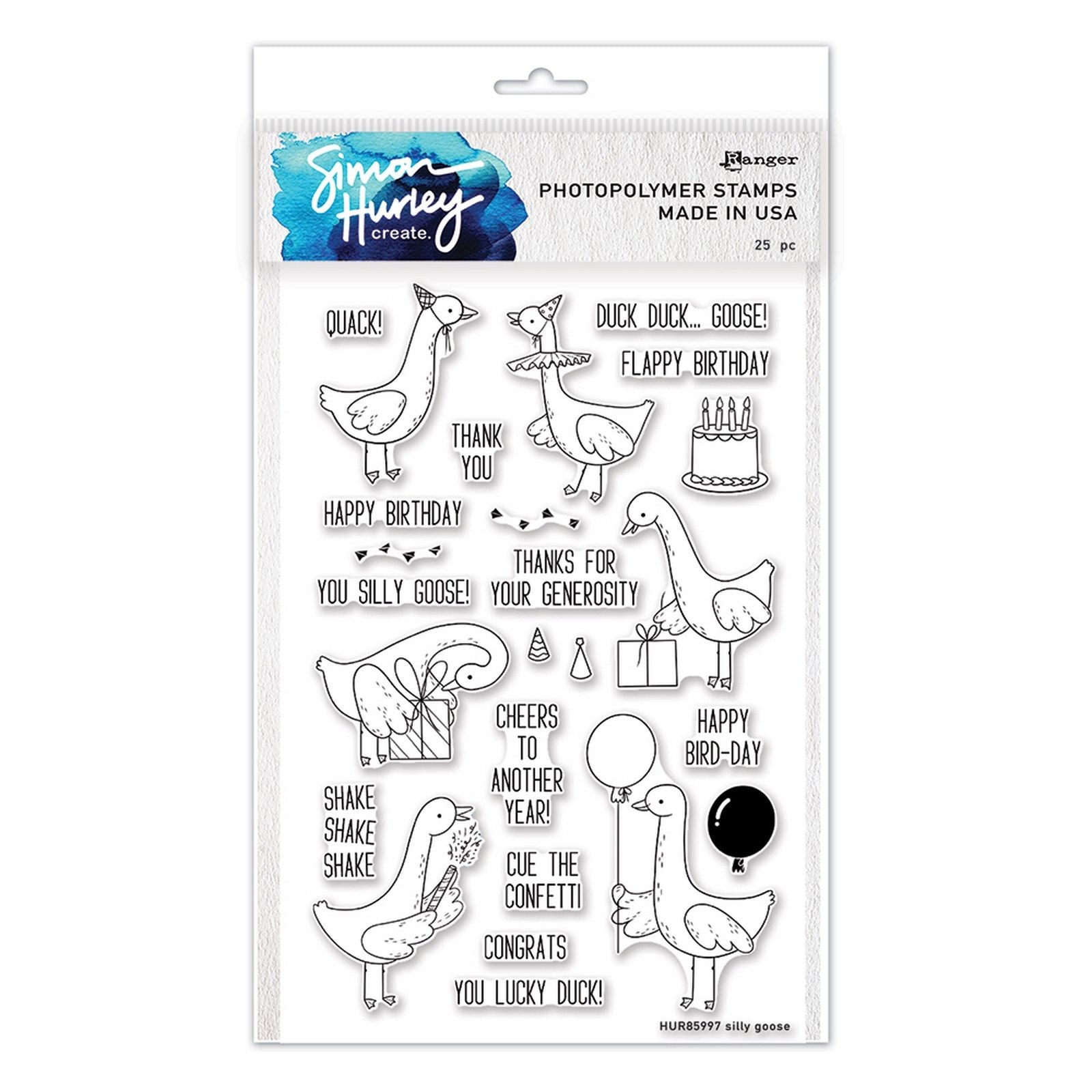 Ranger ink ranger • simon hurley create photopolymer stamps silly goose