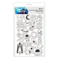 Ranger ink ranger • simon hurley create. clear stamps space friends