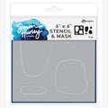Ranger ink ranger • simon hurley create. stencil whimsical ovals