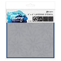 Ranger ink ranger • simon hurley create. layering stencils festive poinsettias 4pcs