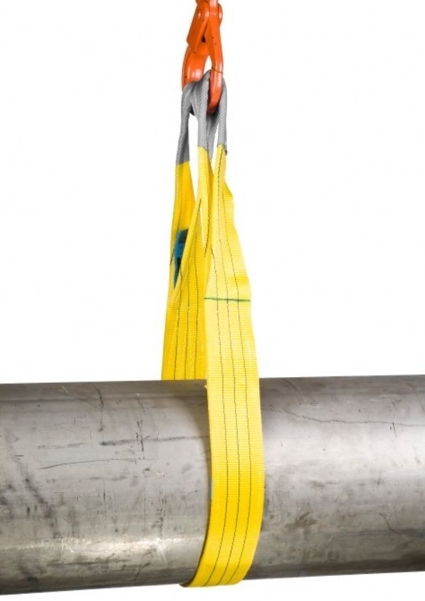Hijsband 3t 90x2000 geel