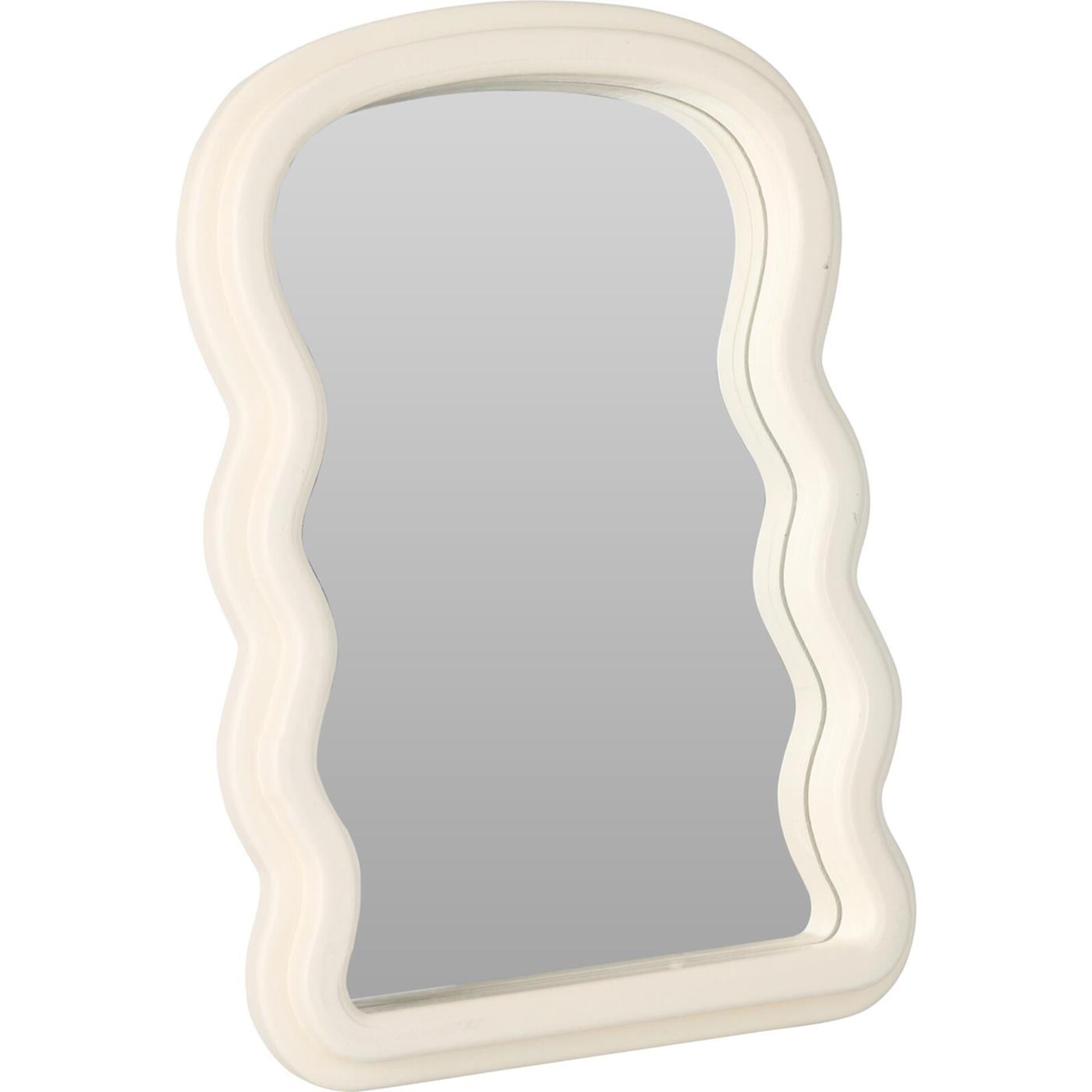Home styling spiegel golvend 18x2x26cm