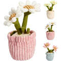 Home styling deurstopper bloem 24cm ribstof
