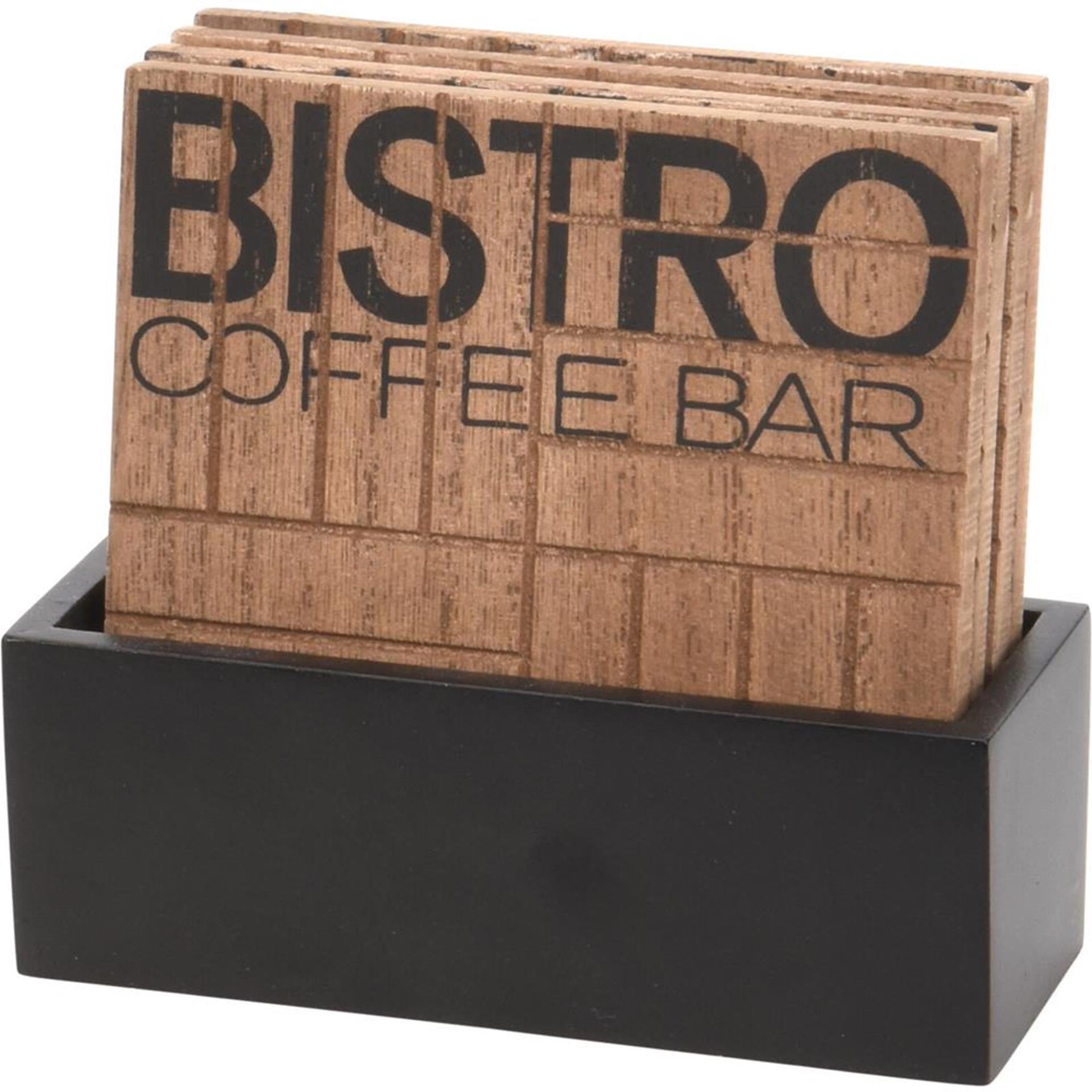 Excellent houseware onderzetterset bistro 11,5x4,5x10cm