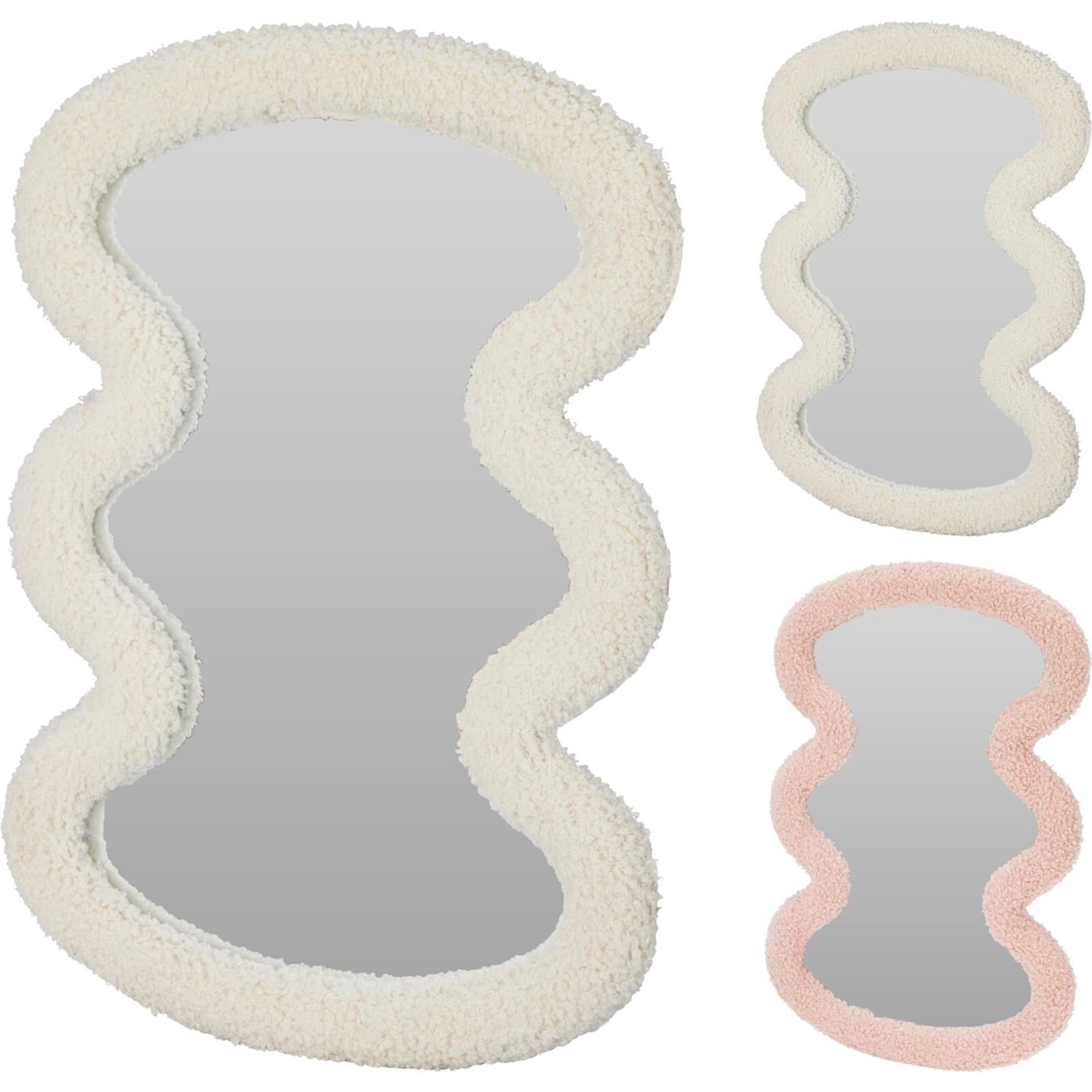 Home styling spiegel teddy 30x1,5x40cm