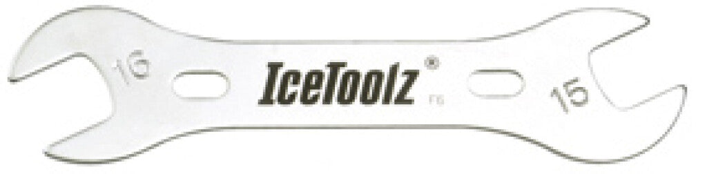 IceToolz Kegelschlüssel 15x16mm, 37b1