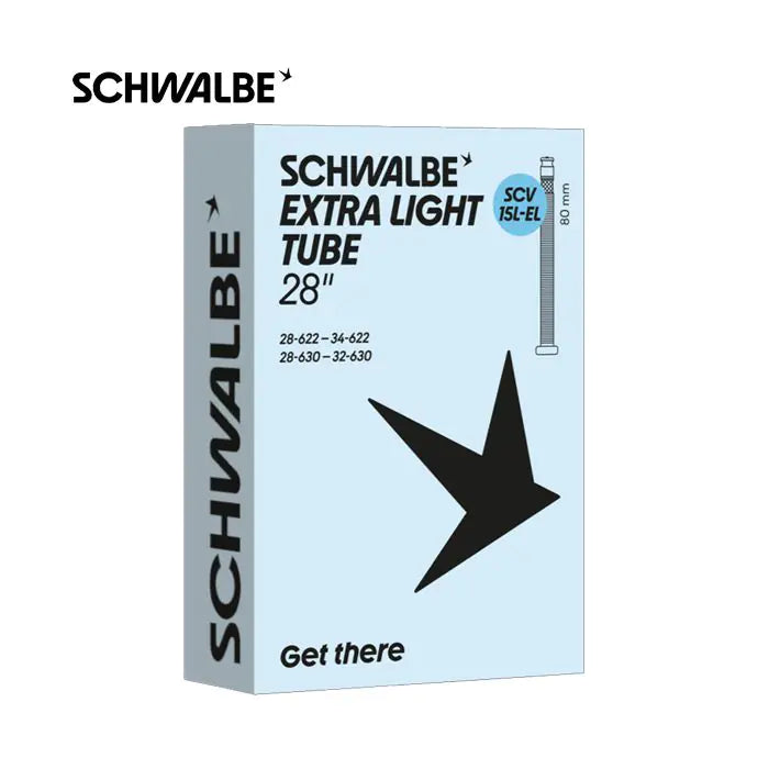 Schwalbe tube #15l-el 28 34-622 630 svc80