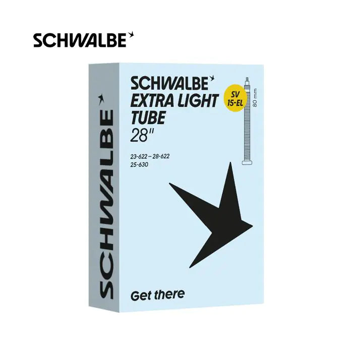 Schwalbe binnenband sv15-el 28 23 28-622 630 fv 80mm