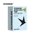 Schwalbe benelux b.v. schwalbe bib. av19l-el extra light - 54 75-584 622 ib agv black 40 mm - 10462340