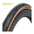 Continental vouwband grand prix 30-622 zwart transparant