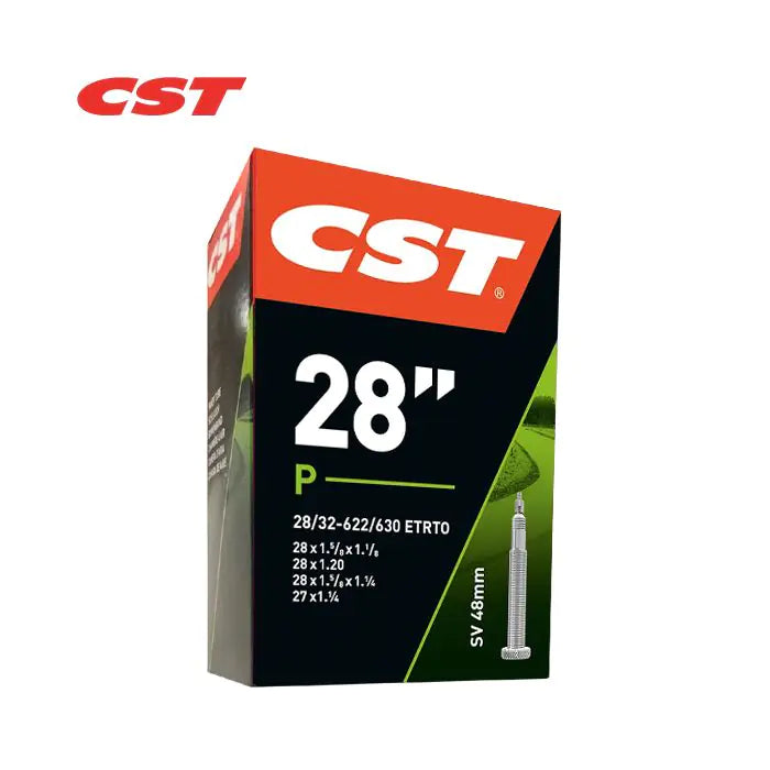 CST-Schlauch 28x1 5 8x 1 1 8, ETRTO 28 32-622 630, Ventil Presta French 48 mm