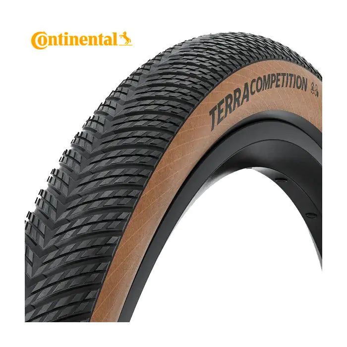 Continental 28x1.35 (35-622) terra competition trail grip tr zwart-bruin vouw 0150757
