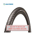 Halfords 28x1 5 8x1 3 8 standaard zwart reflex draad