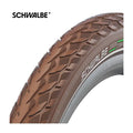 Schwalbe Drahtreifen Delta Cruiser Plus ACT 37-622 +R braun