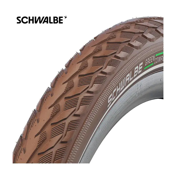 Schwalbe Drahtreifen Delta Cruiser Plus ACT 37-622 +R braun