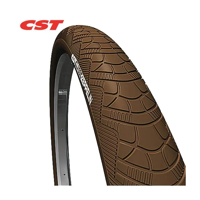 CST Zeppelin (1 mm pannensicher), braun mit Reflexstreifen. 28 x 1,60, etrto 42-622