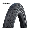 Buitenband Schwalbe Road Cruiser Plus PunctureGuard 28 x 1.60 42-622mm - zwart met reflectie