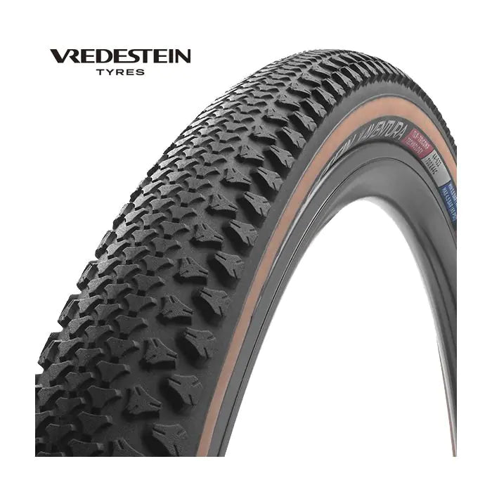 Vredestein buitenband aventura core 45-622 zwart transparant