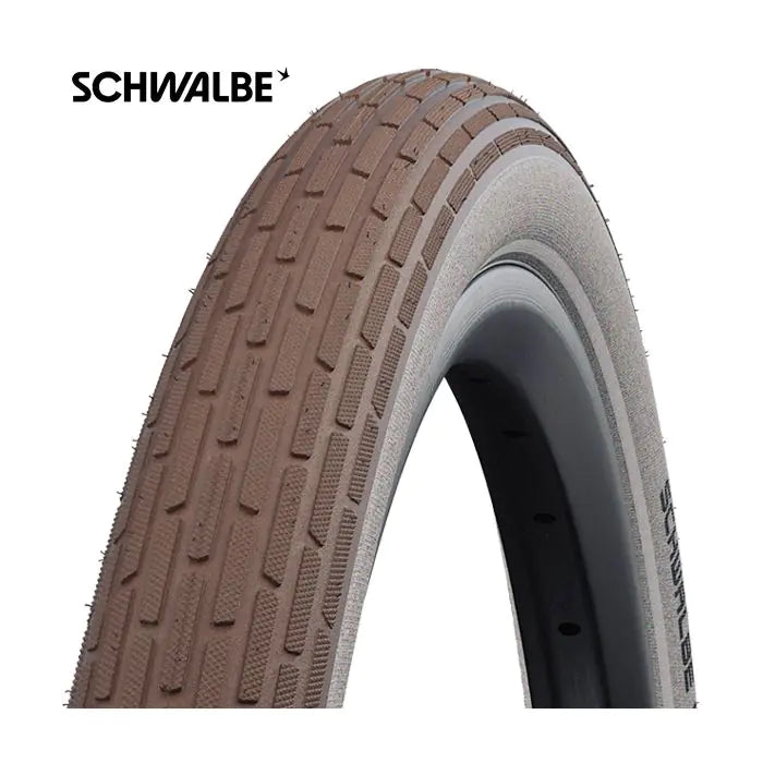 Schwalbe Clincher Fat Frank Active 50-622 +R Braun Weiß