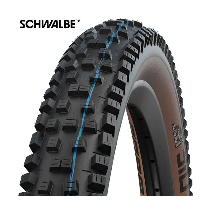 Schwalbe Faltreifen Nobby Nic Super Ground 26 x 2,40 62-559 mm - klassische Seitenwand