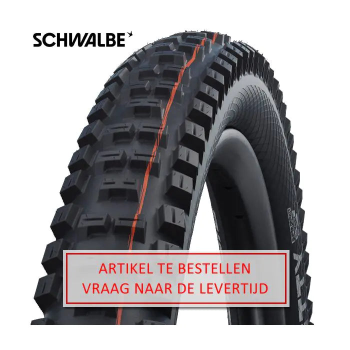 Vouwband Schwalbe Big Betty Super Gravity 27.5 x 2.40 62-584 mm - zwart