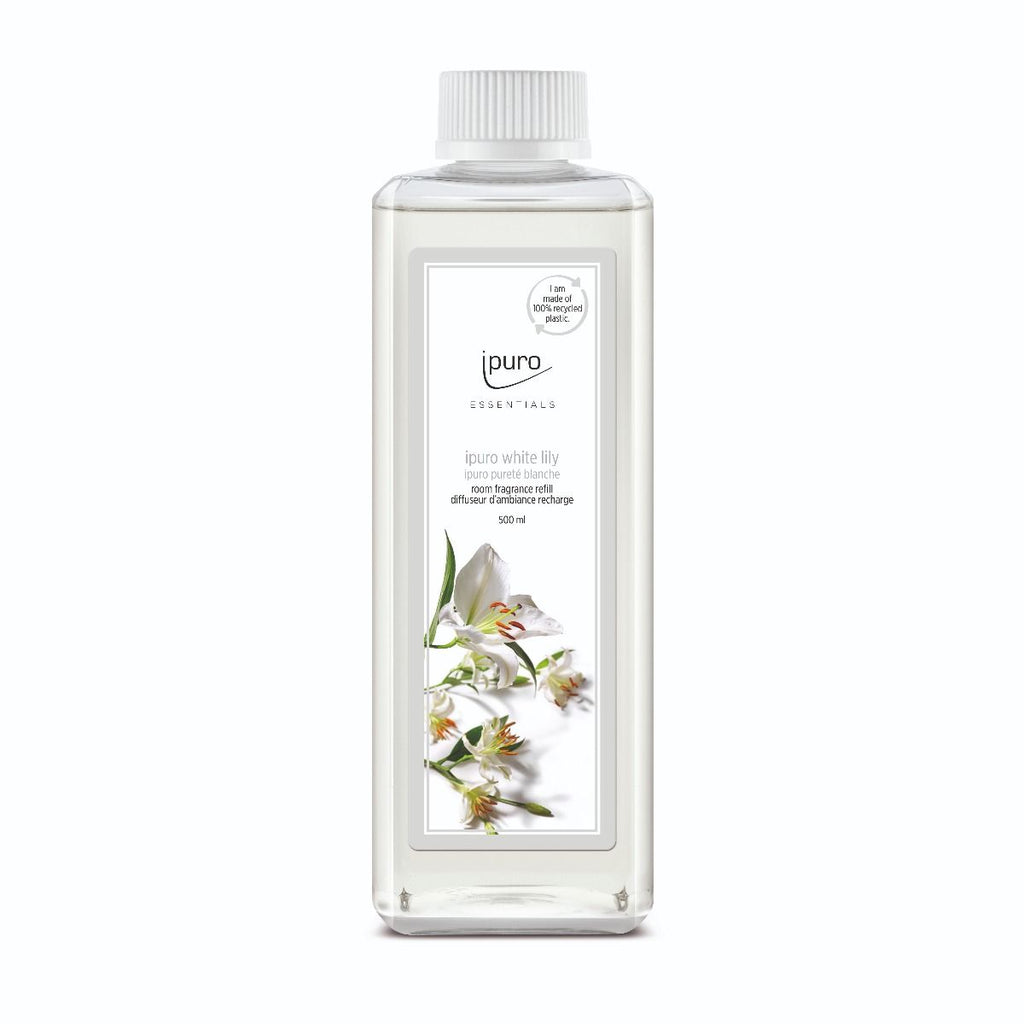 Ipuro geurdiffuser navulling white lily 500ml
