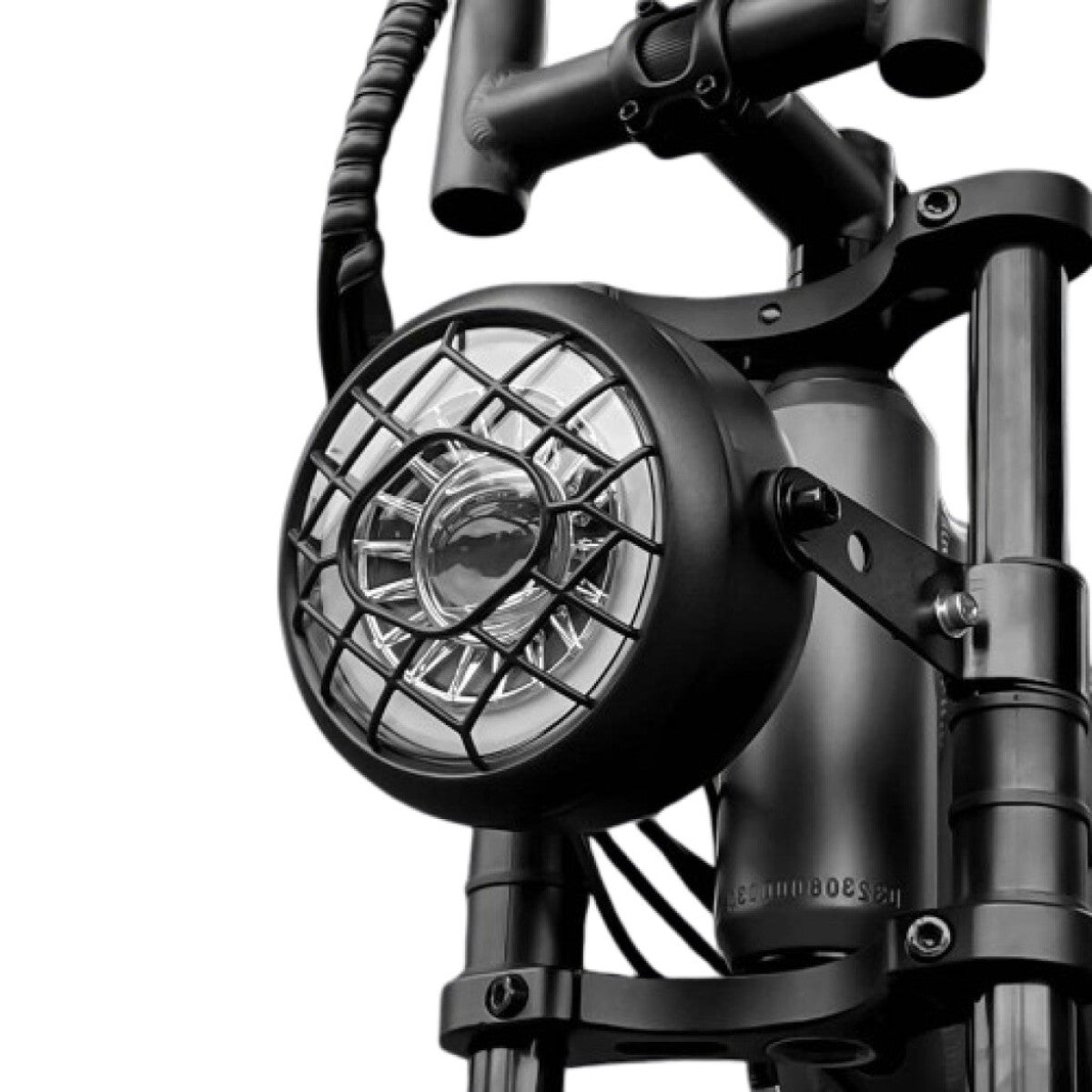 Ikzi LED-Frontleuchte für Fatbikes, 160 Lux, E-Bike, 36–48 V, wasserdicht, im Karton