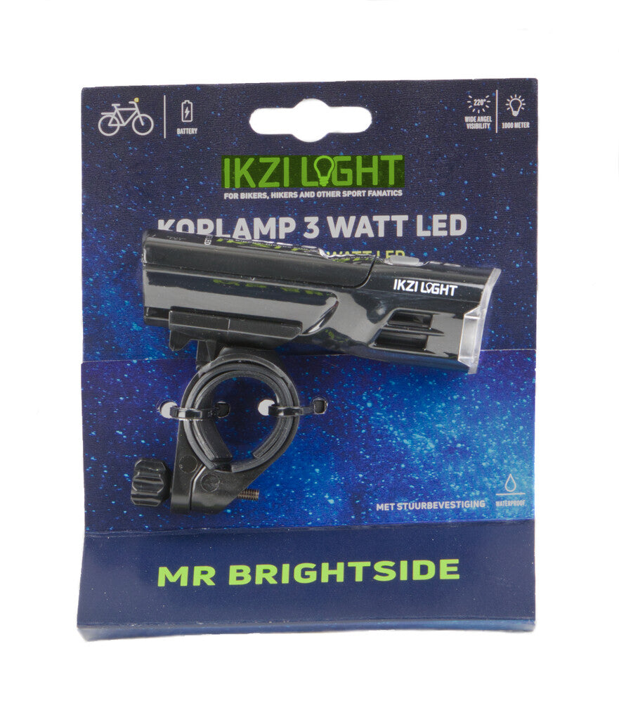 Ikzi Scheinwerfer Mr. Brightside Schwarz