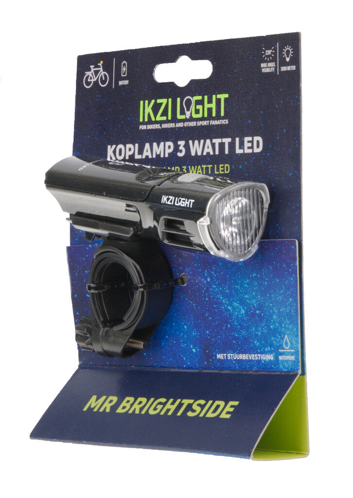 Ikzi Scheinwerfer Mr. Brightside Schwarz