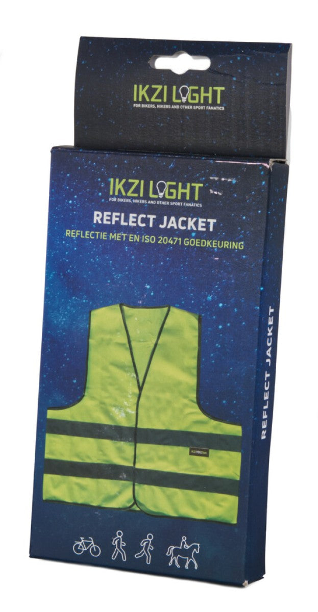 IKZI Leichte reflektierende Weste 65x64cm, m