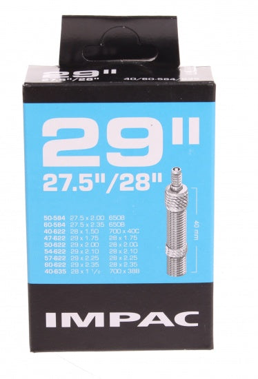 Impac ( schwalbe ) binnenband dv19 28 29 inch 40 60-622 635 40 mm