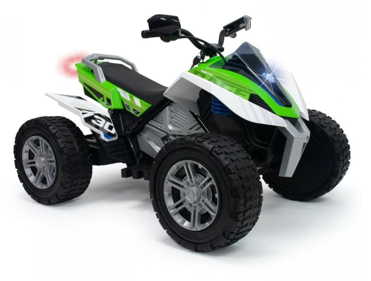 Injusa Electric Kinderquad Rage 24 V Grün Weiß