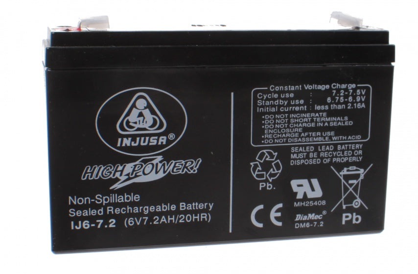 Injusa Akku High 6V-7,2 Ah schwarz