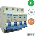 Enzo gacia installatieautomaat 63a. b kar 4p gacia - 4517830