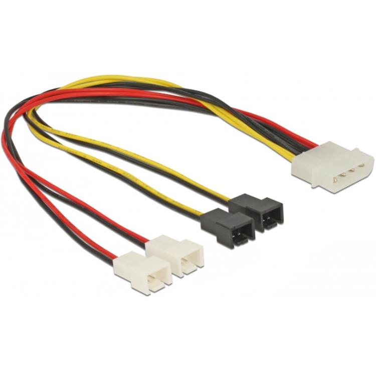Molex naar ventilator voedingskabel
