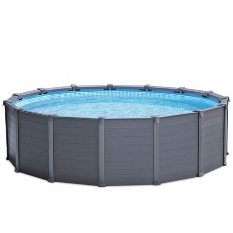 Intex Schwimmbad-Graphitplatte 478 x 124 cm